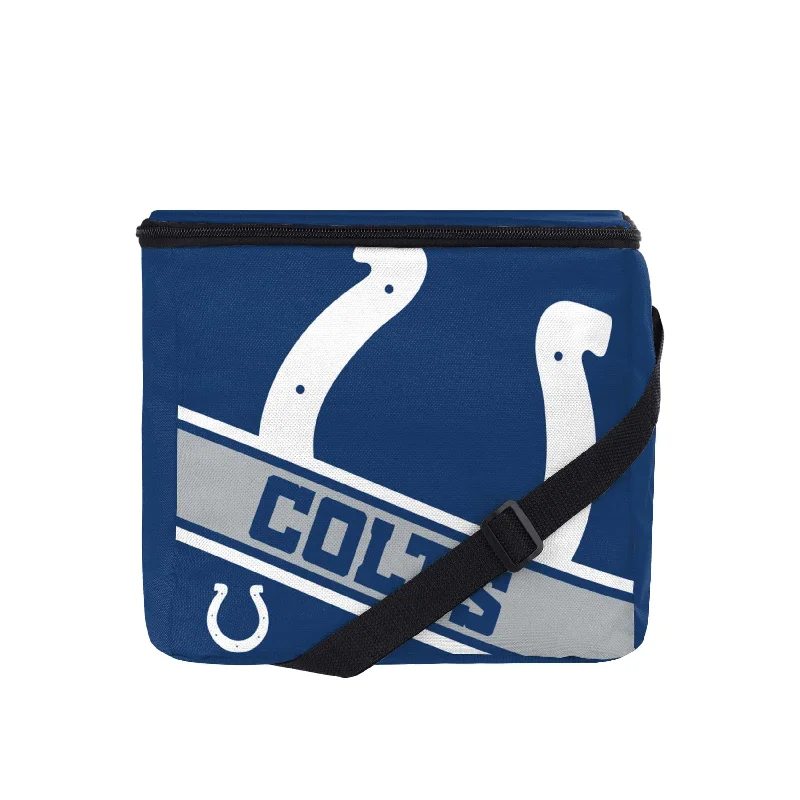 Indianapolis Colts NFL Big Logo Stripe 12 Pack Cooler