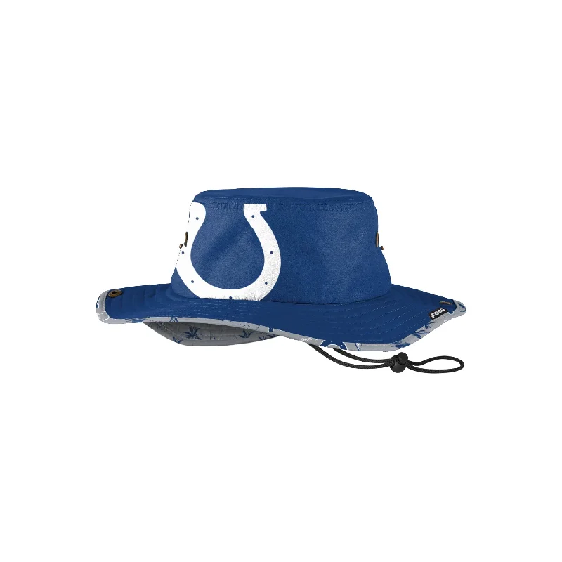 Indianapolis Colts NFL Cropped Big Logo Hybrid Boonie Hat