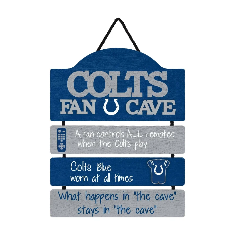 Indianapolis Colts NFL Fancave Sign