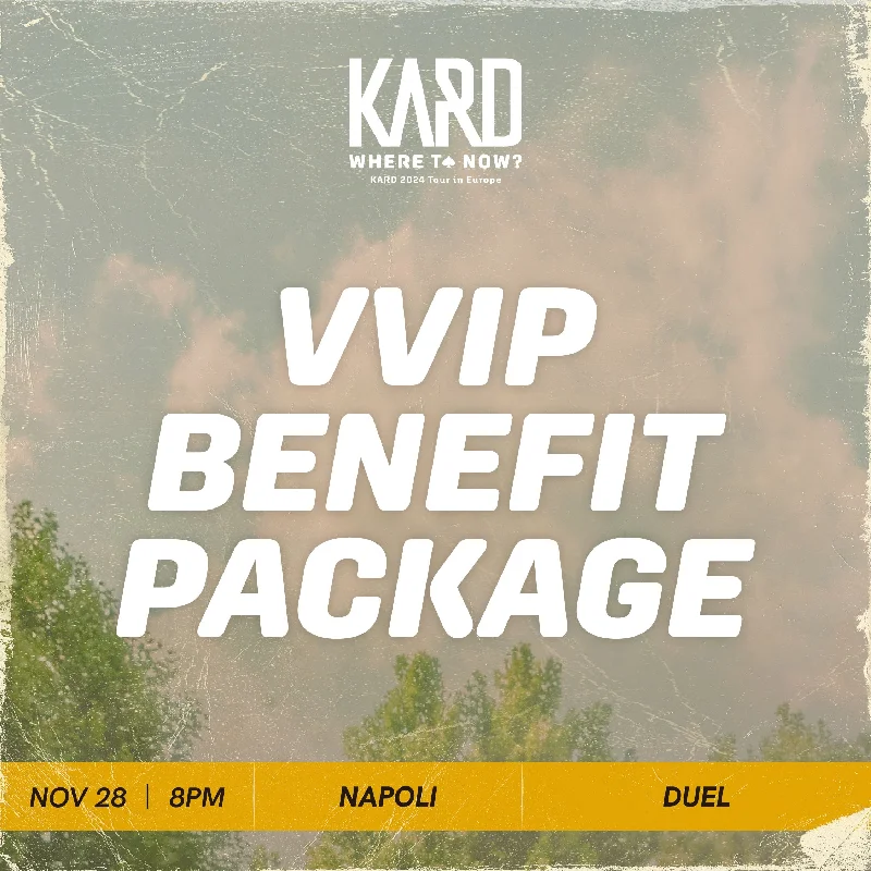 KARD - NAPOLI - VVIP BENEFIT PACKAGE