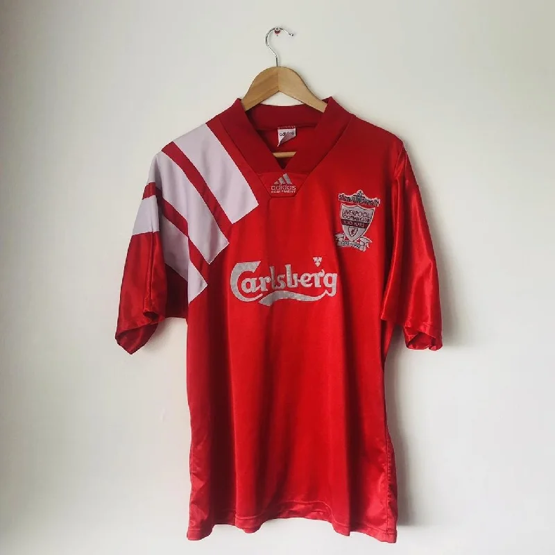 Liverpool 1992/1993 Red Home Football Shirt (XL)