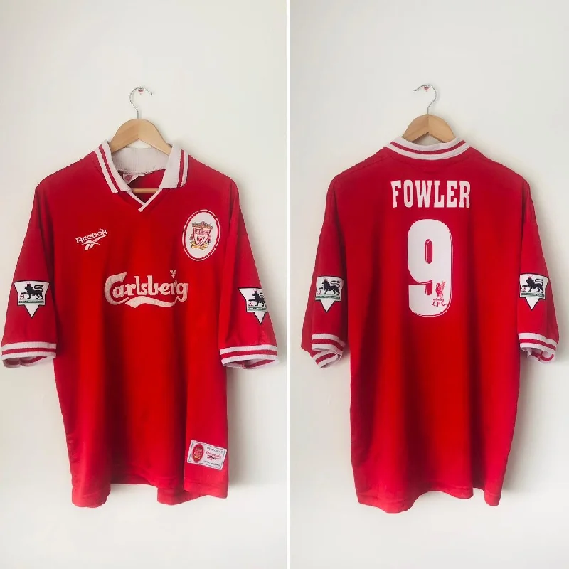 Liverpool 1996/1998 Red Home Football Shirt (XXL)