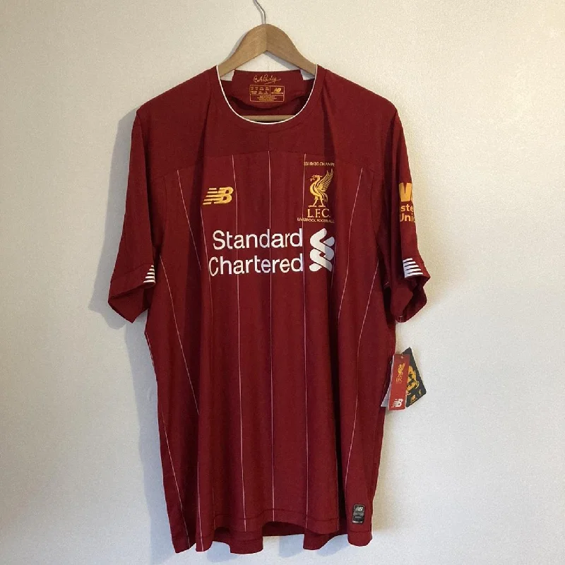 Liverpool 2019/2020 Red Home Football Shirt (XXL)