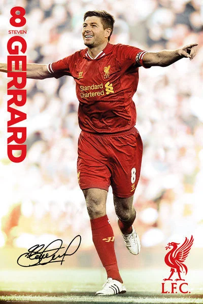 Liverpool Gerrard 13/14 Maxi Poster