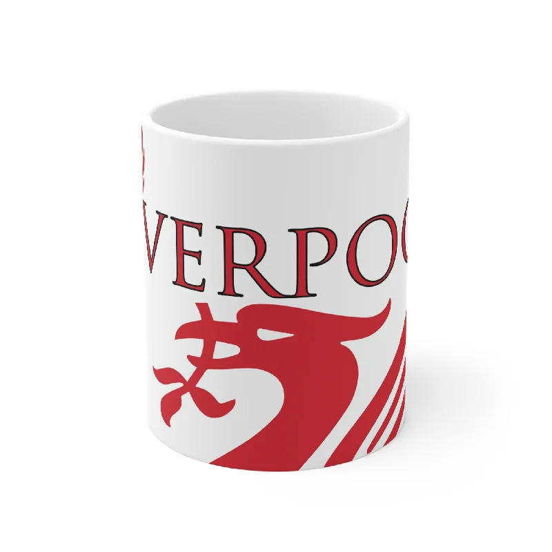 Liverpool Liver Bird Mug - White