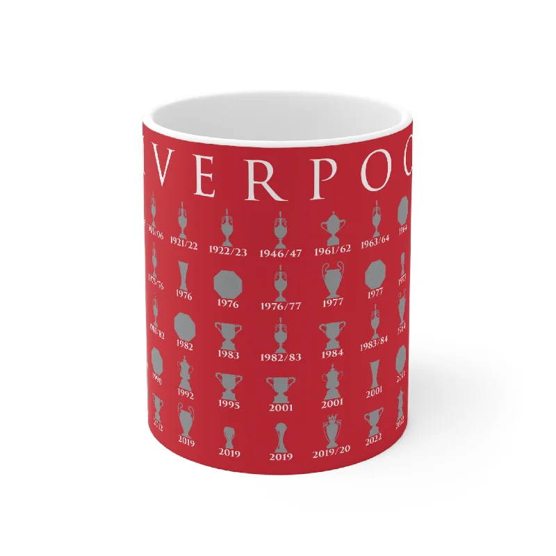 Liverpool Trophies Collection Mug - Red