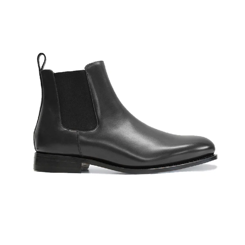 Lords Club Chelsea Boot - Black Box Calf