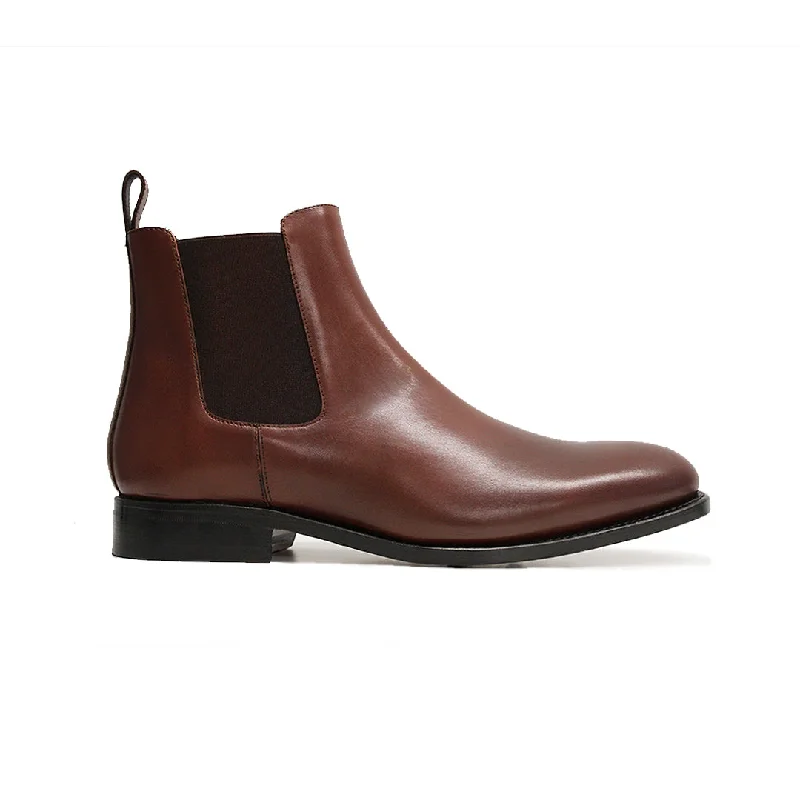 Lords Club Chelsea Boot - Saddle Brown Box Calf