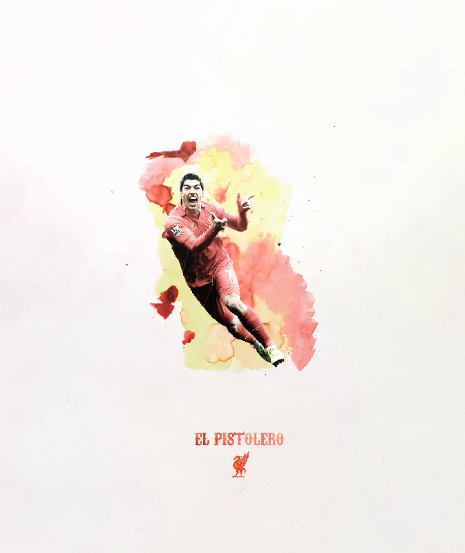 Luis Suarez | Liverpool Minimal Art