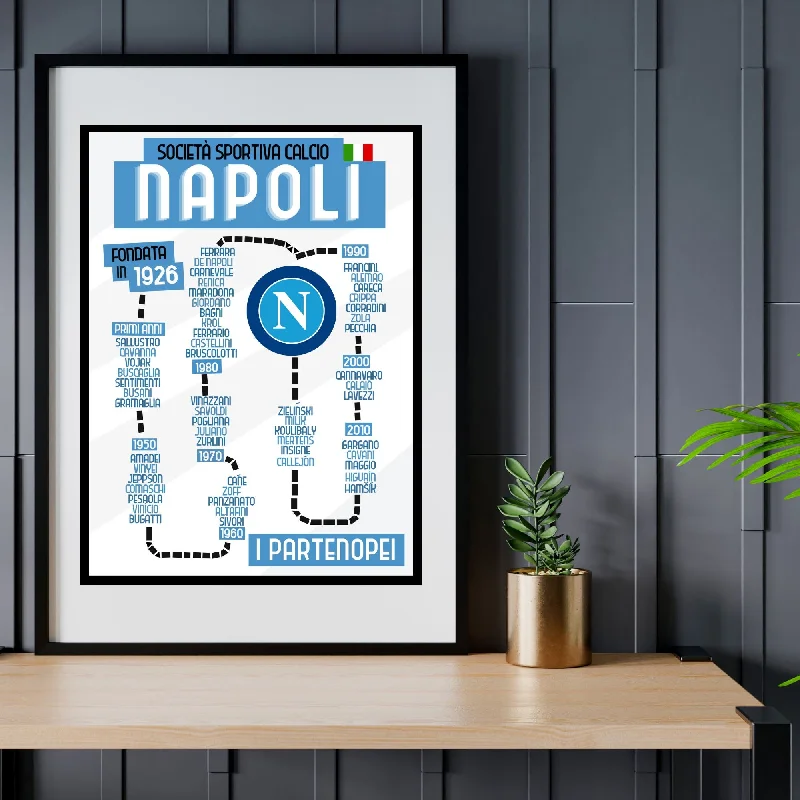 Napoli Best Players Print