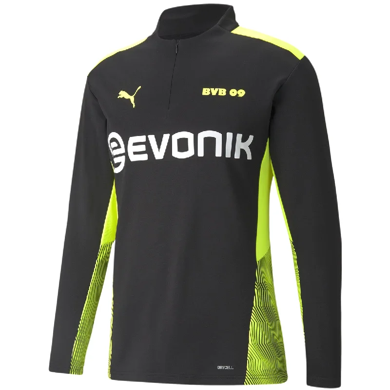 Puma Men's Borussia Dortmund Quarter-Zip Training Soccer Top | 75906905