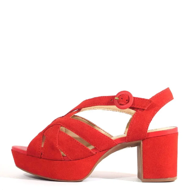 Quinn Retro Platform Heels