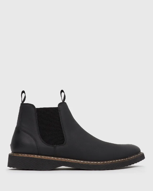 SOLDIER Vegan Comfort Chelsea Boots