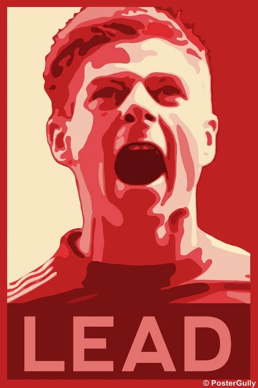 Steven Gerrard Red Artwork | LEAD