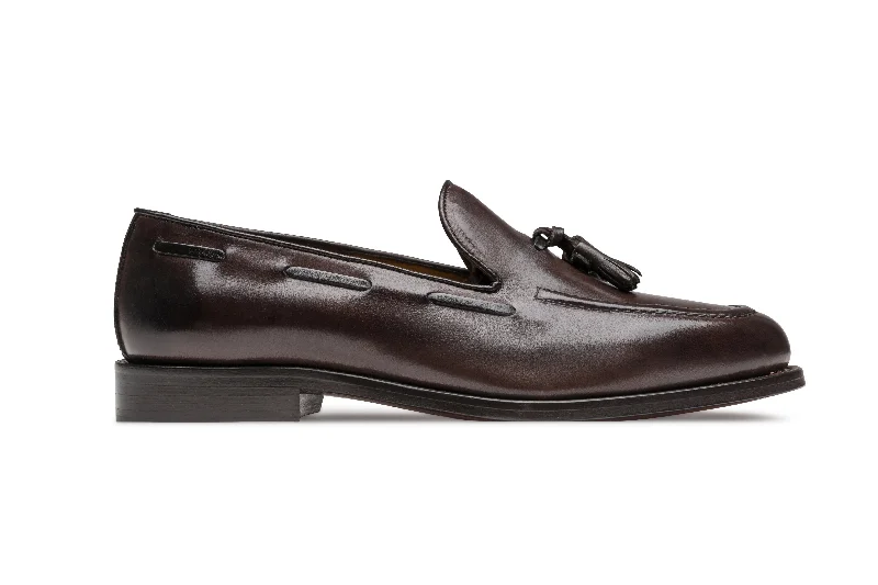 Tassel Loafer - Koyu Kahverengi Deri